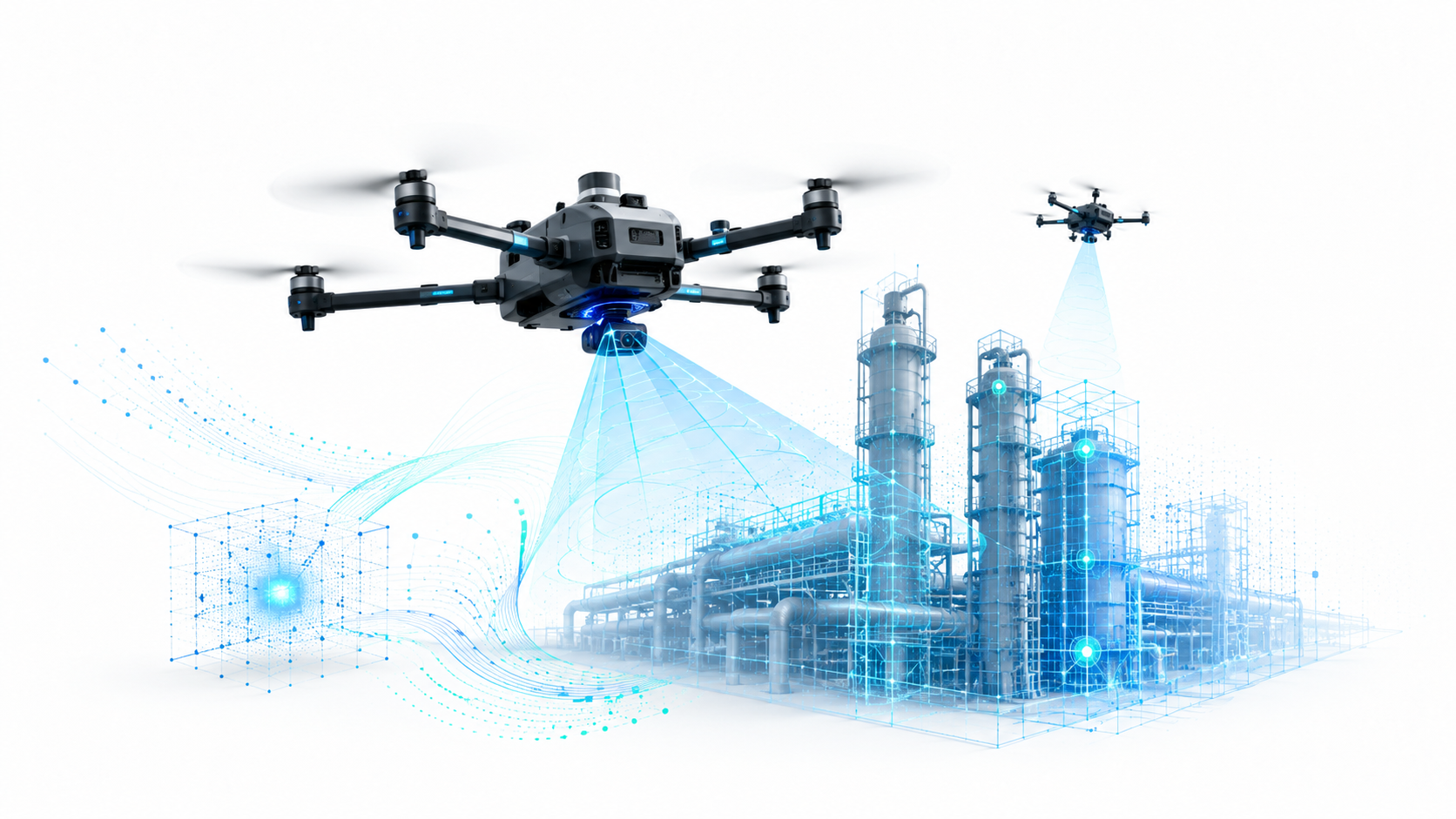 Autonomous drones UAS